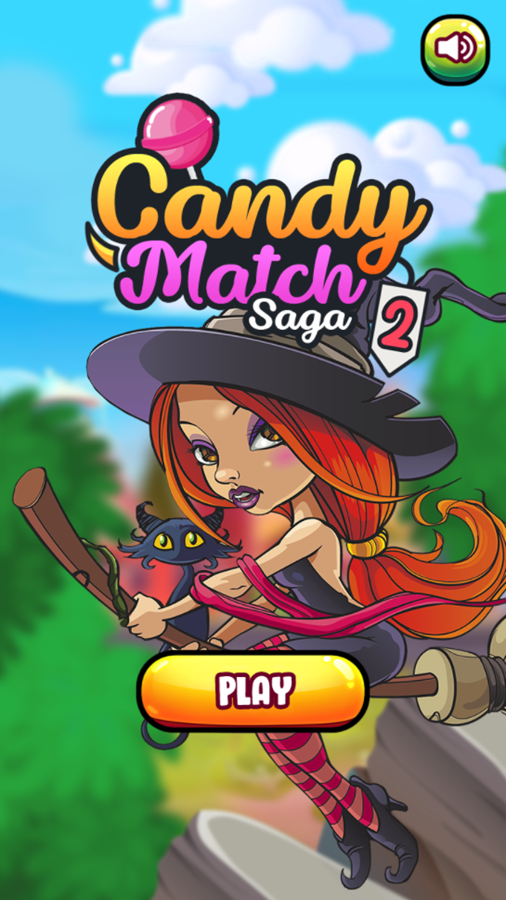 Candy Match Saga 2 colorful candy matching gameplay