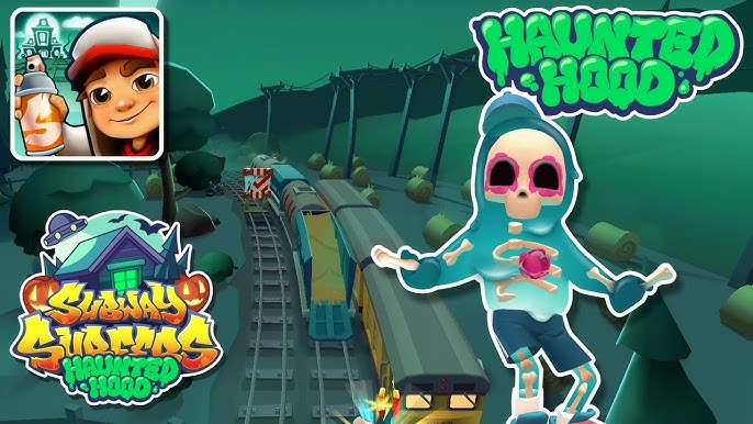 Subway Surfers World Tour: Haunted Hood gameplay screenshot